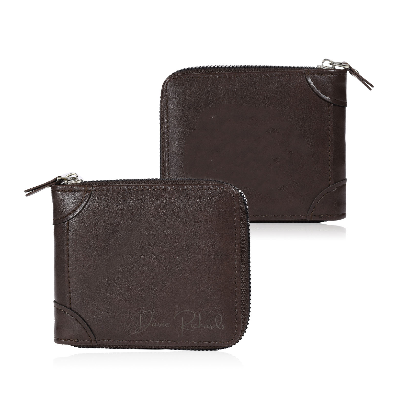 Personalised Wallet for Men with Name – Elegant Men's Gift for Father's Day, Birthday, or Anniversary | Jessemade