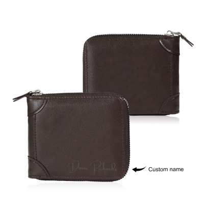 Personalised Wallet for Men with Name – Elegant Men's Gift for Father's Day, Birthday, or Anniversary | Jessemade