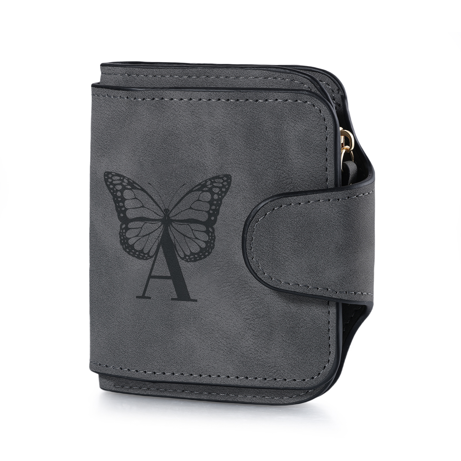 Personalised Photo & Initial & Name PU Leather Wallet for Women | Jessemade