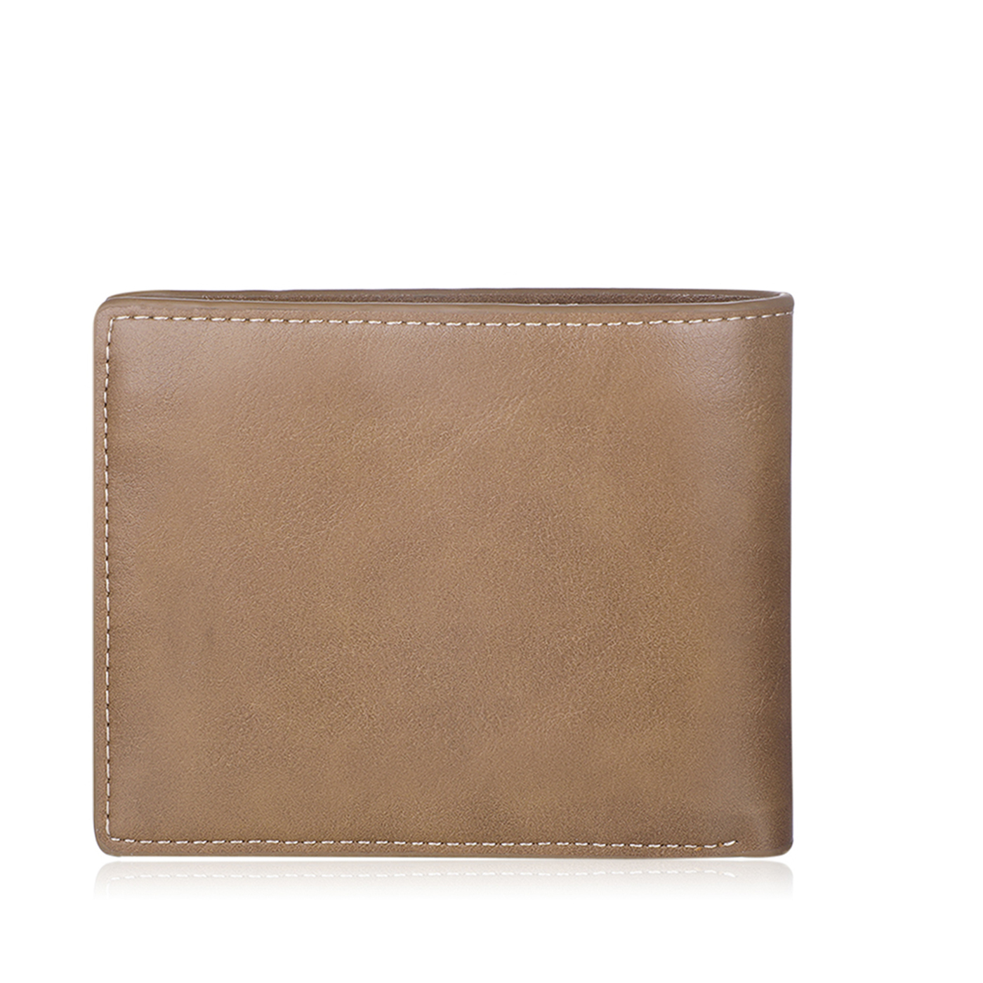 Personalised Men's Wallet with Name and Initial - Monogram Leather Effect for Father's Day | Jessemade