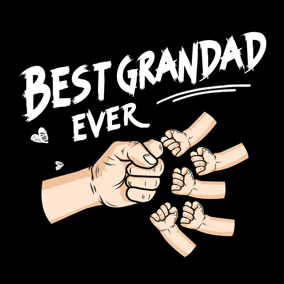 Best Grandad Ever Fist-Bump Gift Card (2–7 fists)