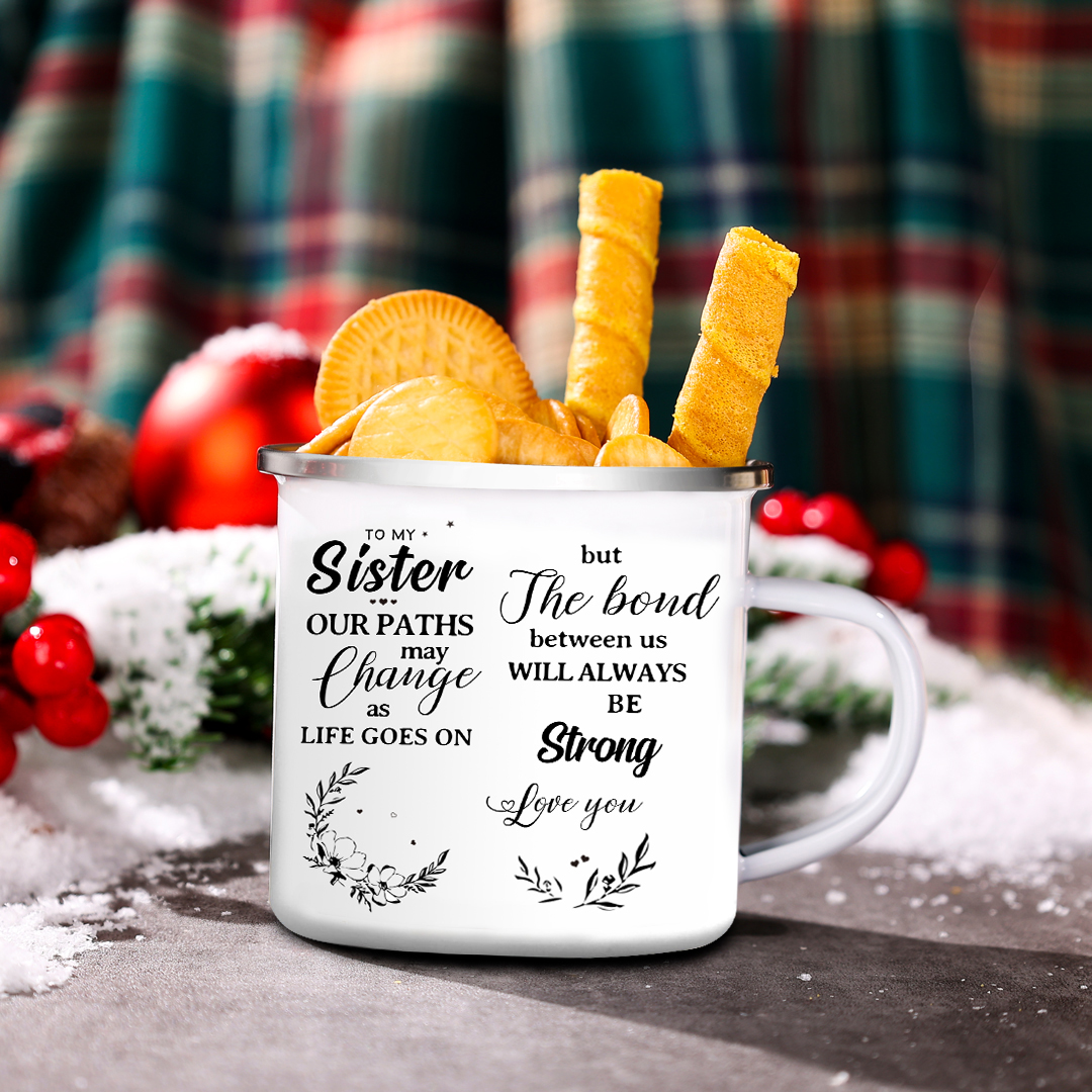 Personalised Photo Mug-Custom Set With Gift Box To My Sister Birthday Gift Ceramic Coffee Mug for Sister