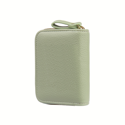 Custom Purse-Personalised Photo Quality Leather Zipper Wallet Custom Text Wallet Gift for Her