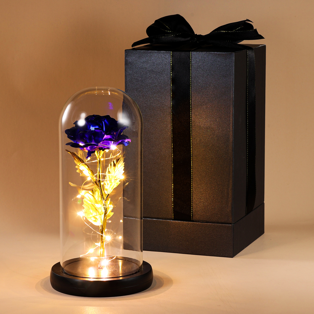 Eternal Glass Dome Rose Night Light Valentine's Day Gifts For Her