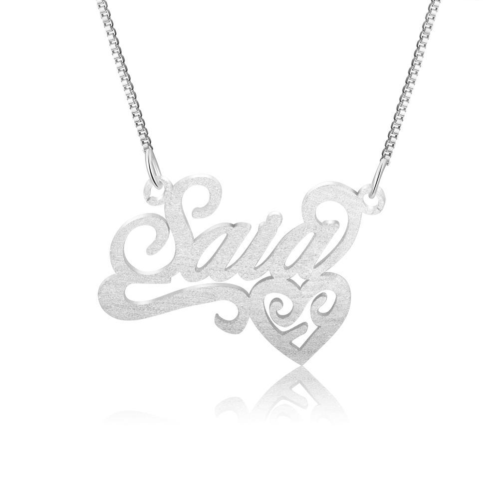 Personalised Necklace Custom 1 Name Necklace Gift For Women