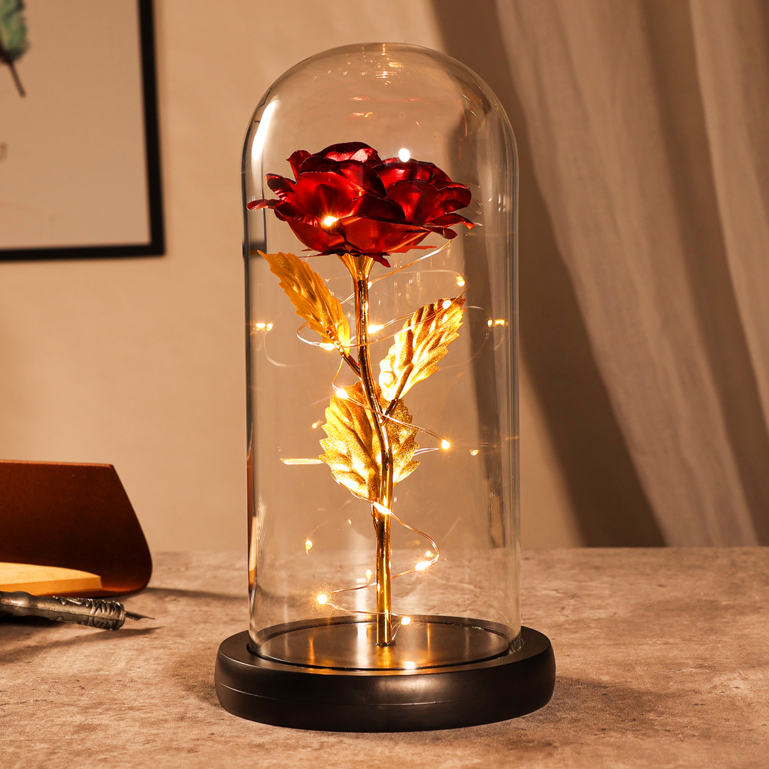 Eternal Glass Dome Rose Night Light Valentine's Day Gifts For Her