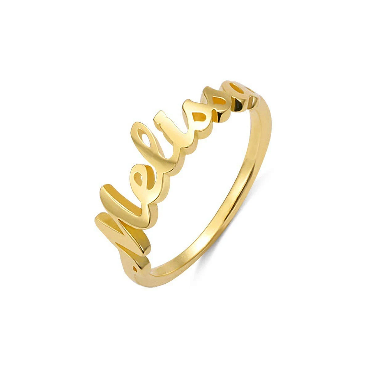 Personalised Name Ring Custom Rings with 1 Name Gifts for Mother Ring