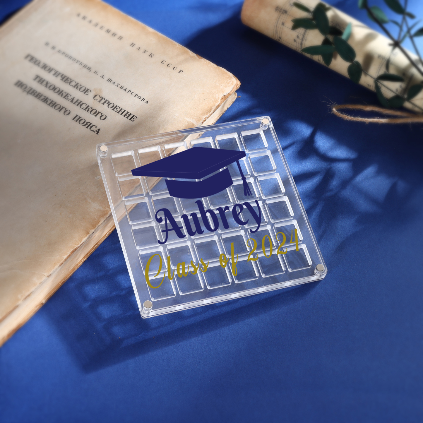 Personalised Acrylic Graduation Gift, Customized Name and Text Acrylic Ornament Gift For Her/Him