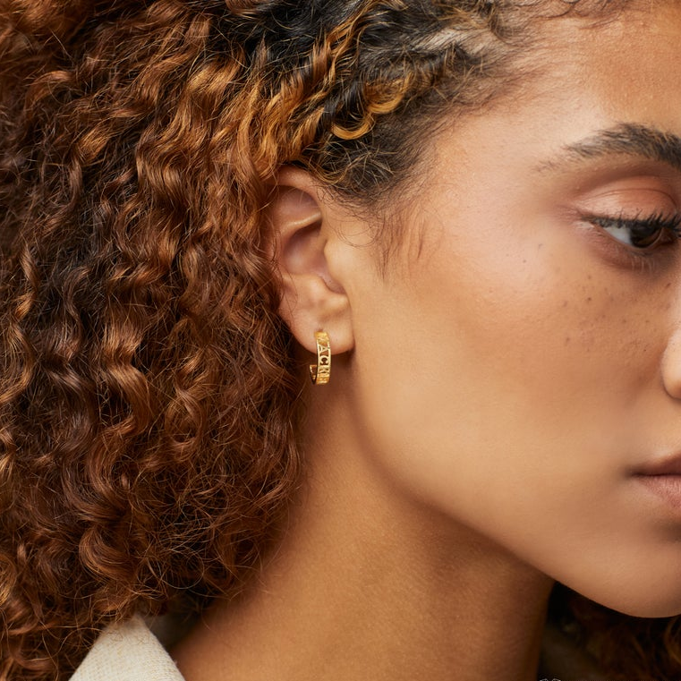 Personalised Name Custom Earrings Simple Stylish Gifts for Her