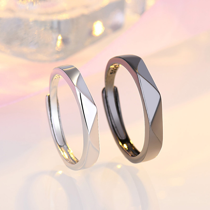 Couple Matching Ring Love Style Rings Valentines Day Gifts  for Women Men