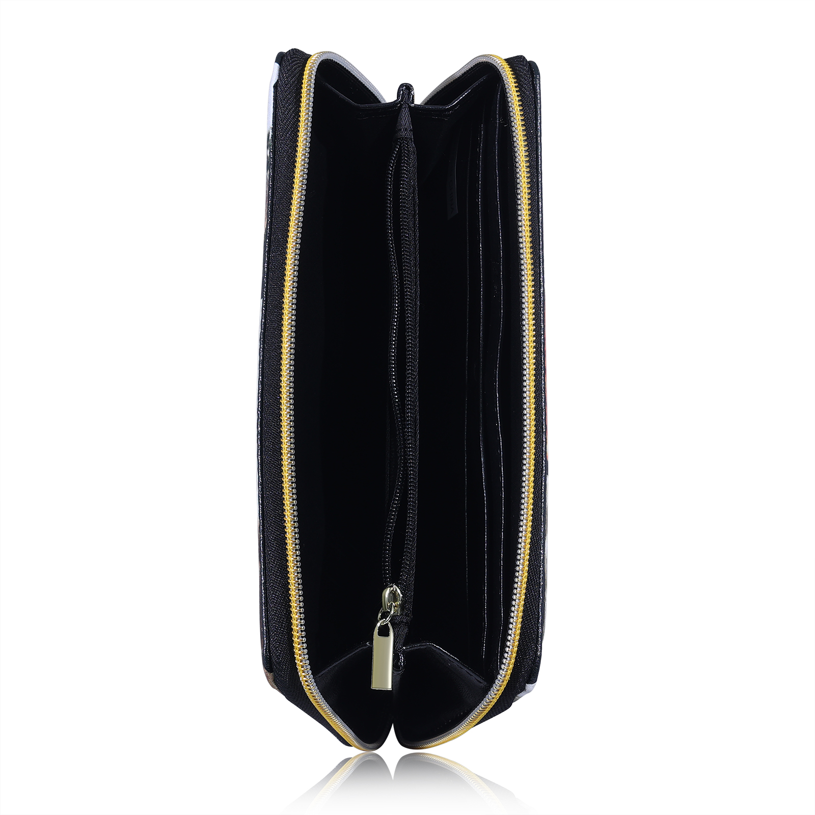 Custom Purse-Long Purse Personalised Leather Wallet Engraved 6 Photos Zip Wallet  Gifts For Women Men