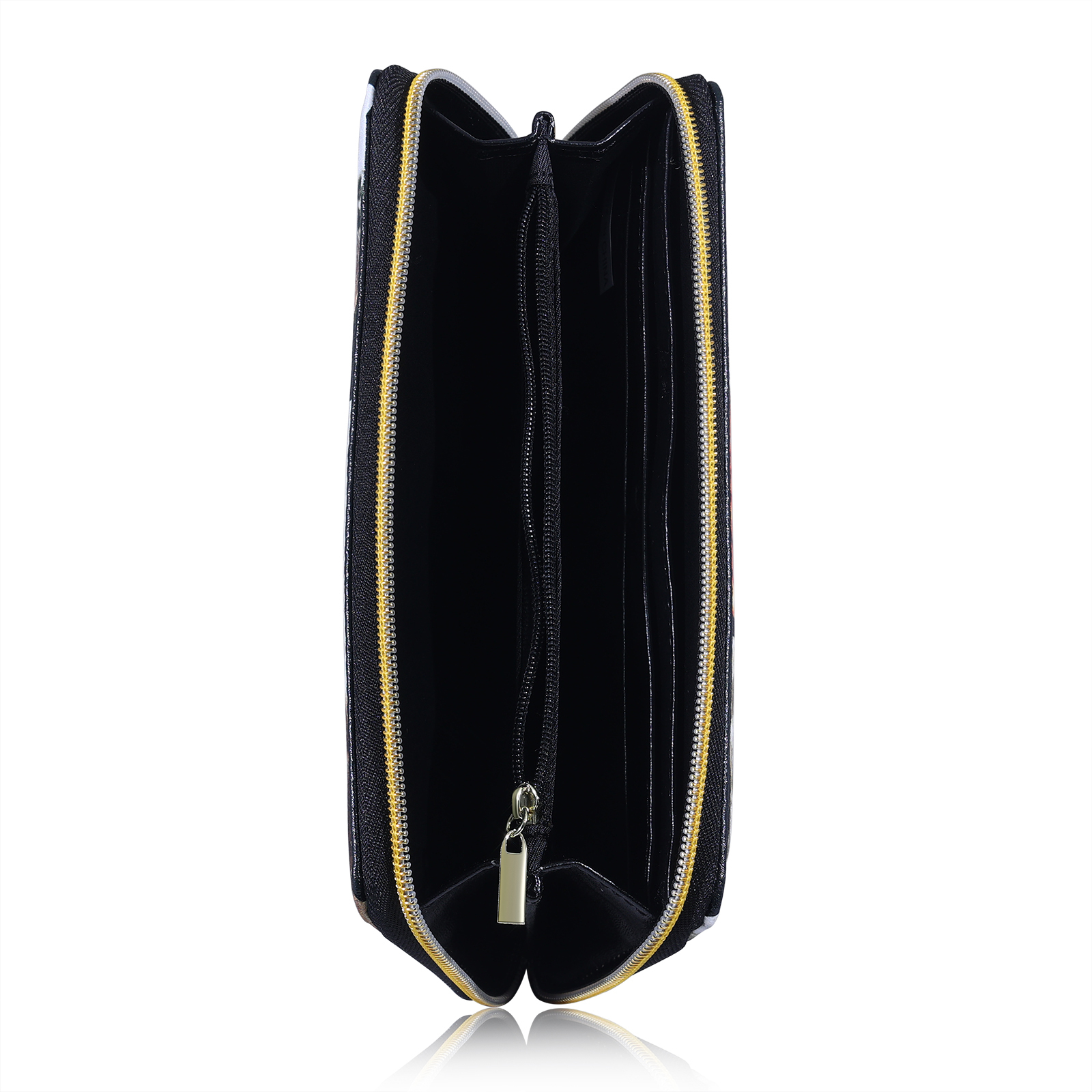 Custom Purse-Long Purse Personalised Leather Wallet Engraved 6 Photos Zip Wallet  Gifts For Women Men