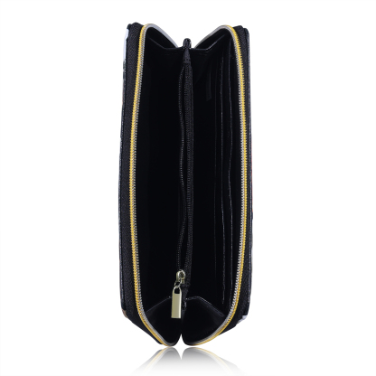 Custom Purse-Long Purse Personalised Leather Wallet Engraved 6 Photos Zip Wallet  Gifts For Women Men