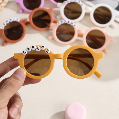 Sunglasses Personalised First 1 Name Gift for Children