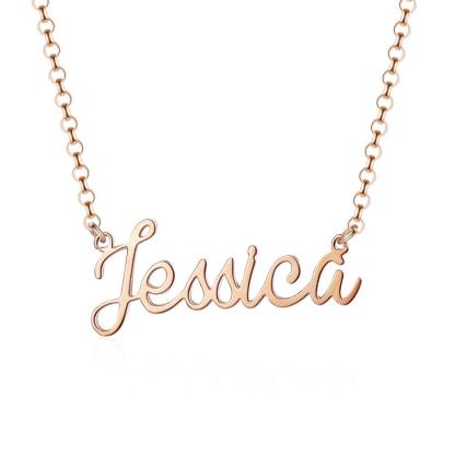 Personalised Necklace Romatic Valentine's Gifts Charm Tiny Necklace
