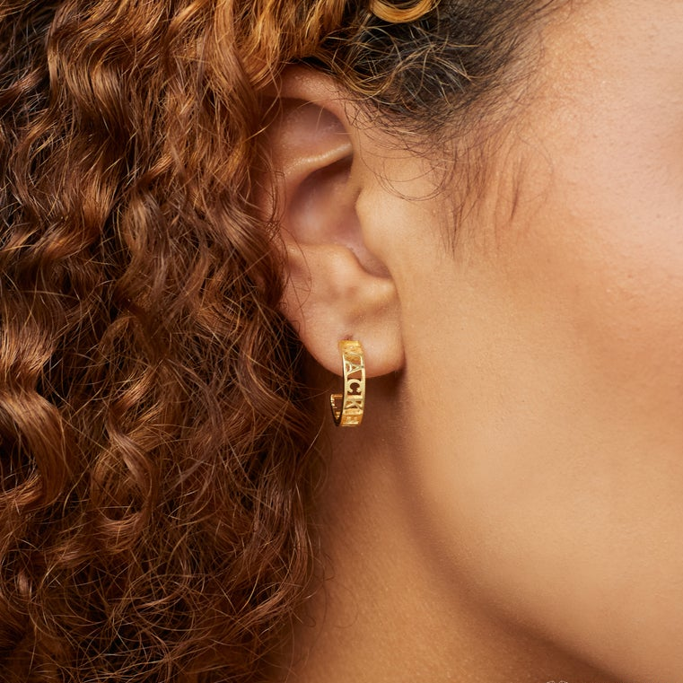 Personalised Name Custom Earrings Simple Stylish Gifts for Her