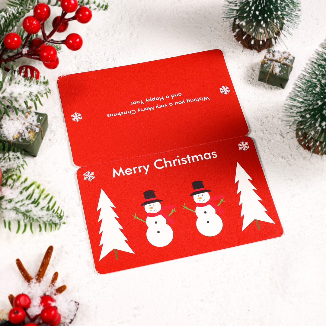 Jessemade Exquisite Christmas Greeting Card