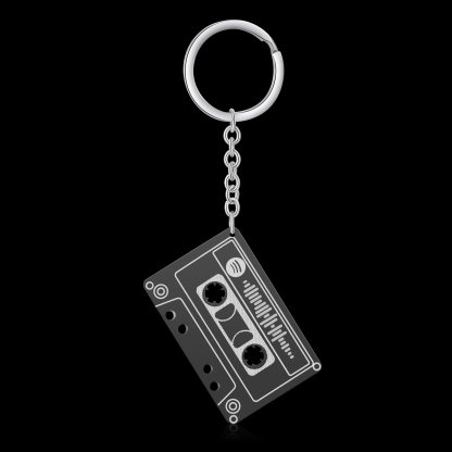 Personalised Music Spotify Code Keychain Gifts For Her