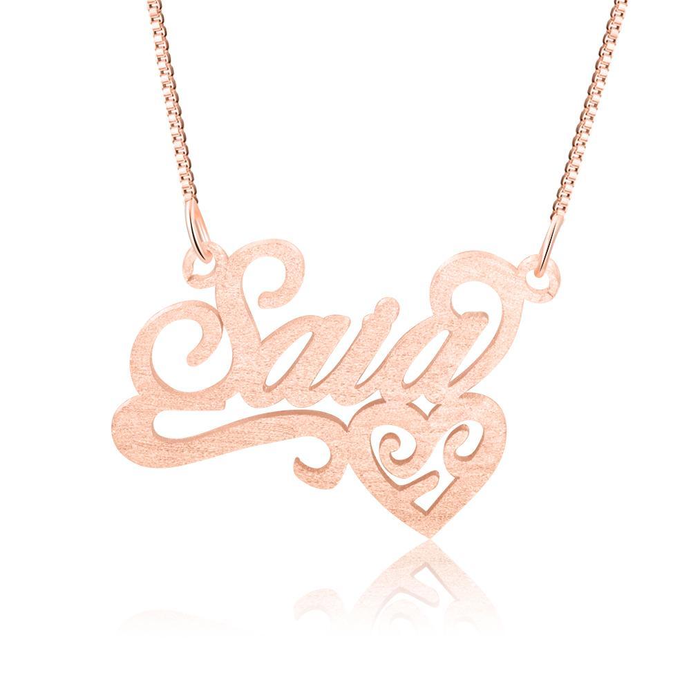 Personalised Necklace Custom 1 Name Necklace Gift For Women
