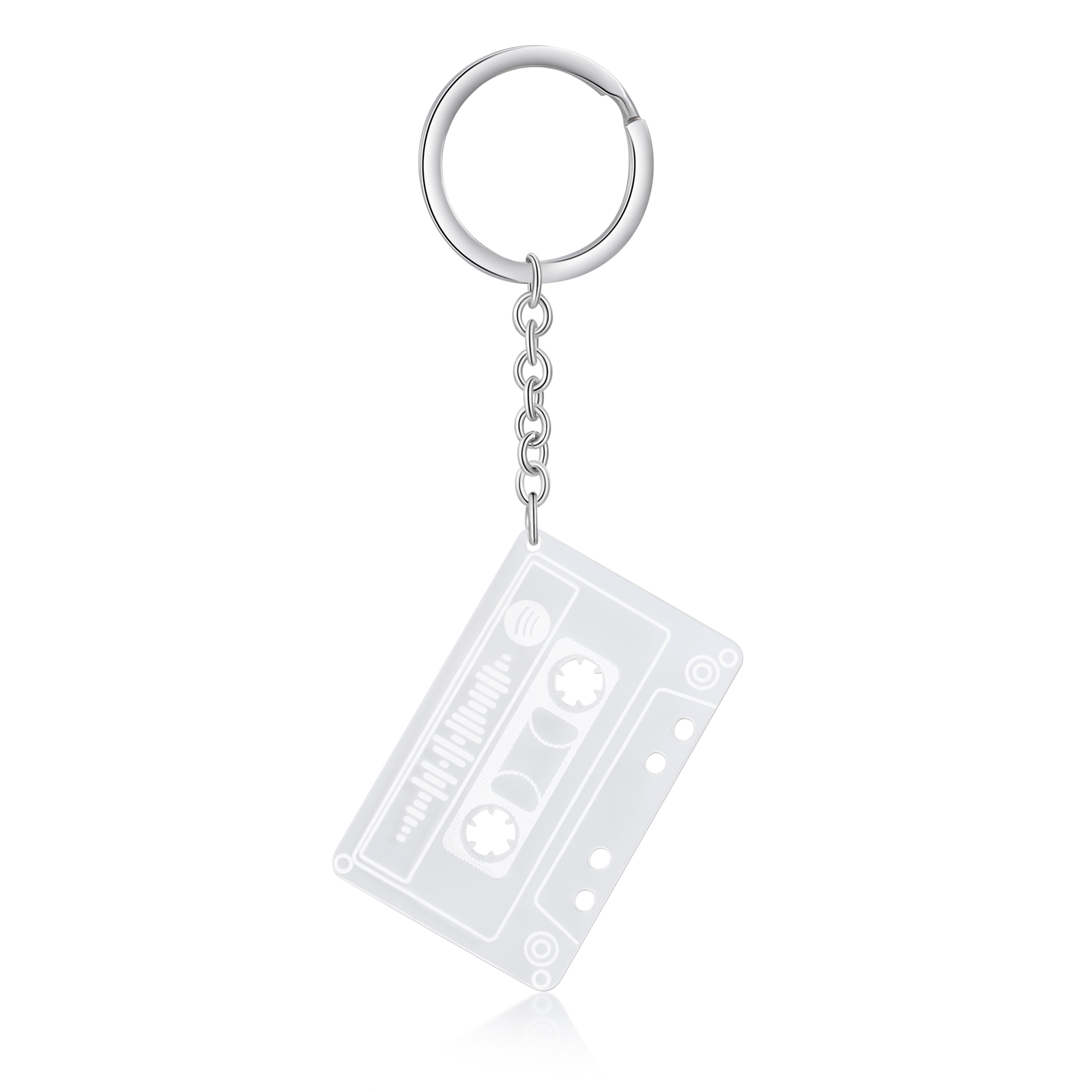 Personalised Music Spotify Code Keychain Gifts For Her