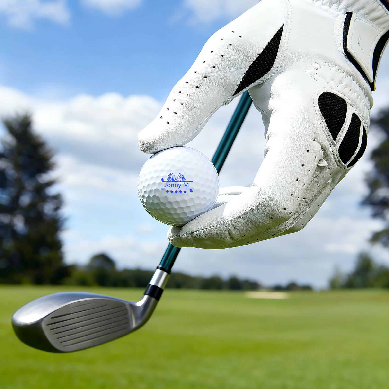 Personalised Pattern Golf Ball Stamp