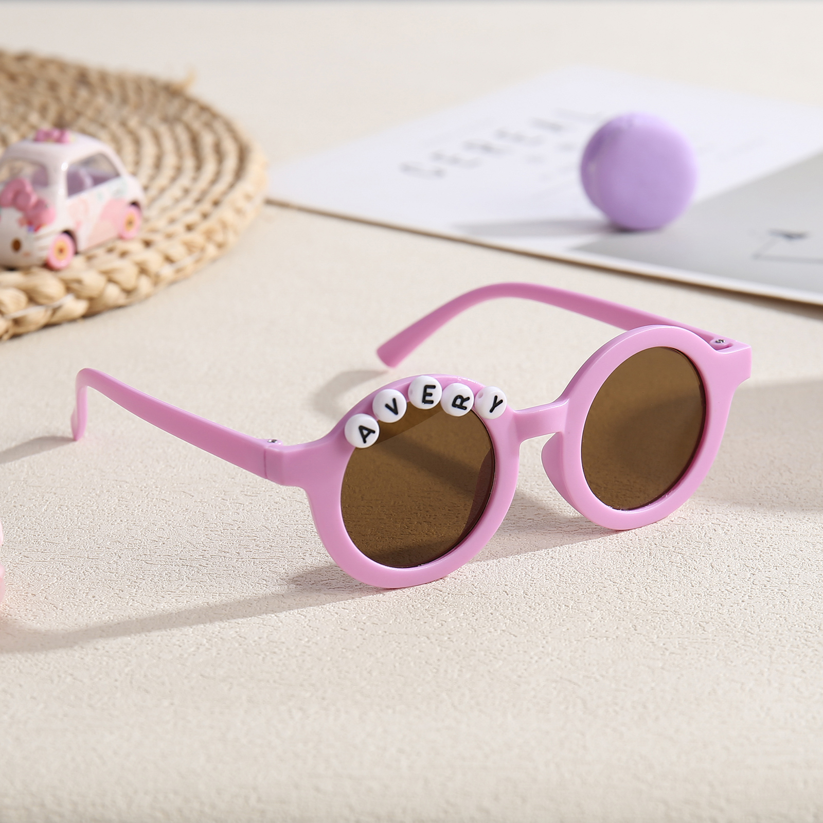 Sunglasses Personalised First 1 Name Gift for Children