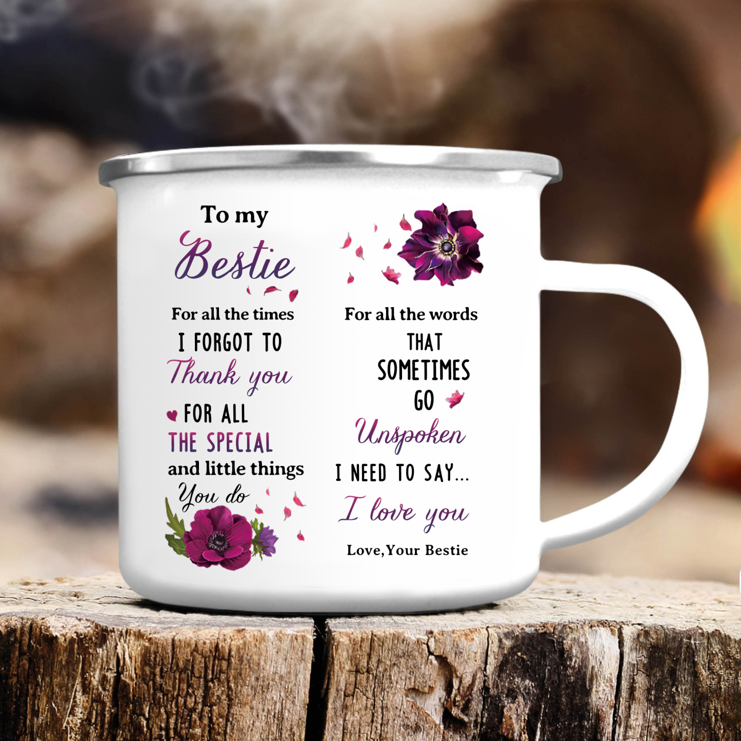 Personalised Photo Mug-Custom Set With Gift Box To My Bestie Birthday Gift Ceramic Coffee Mug for Bestie