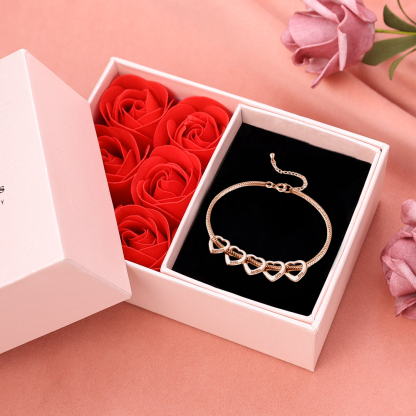 Personalised 2-5 Names Adjustable Anklet For Women