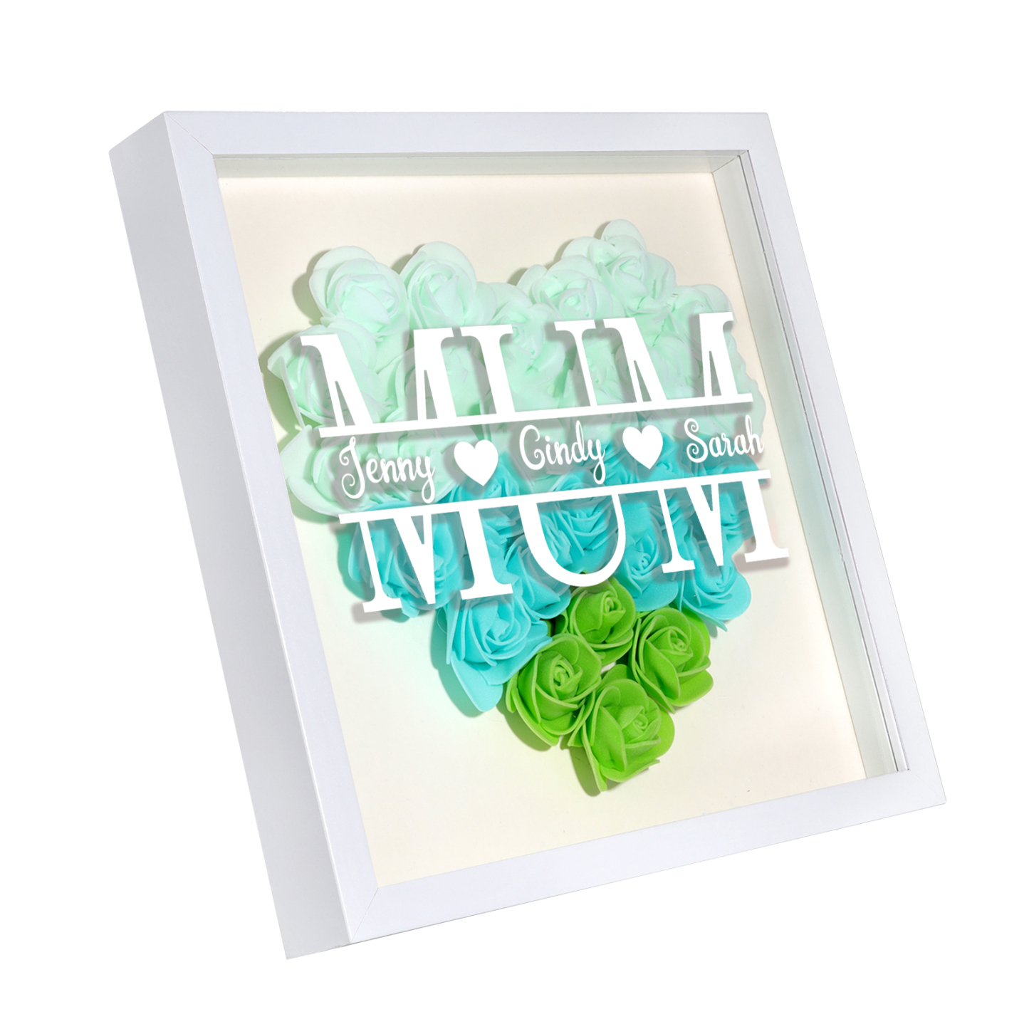 Personalised Custom Name and Text, Exquisite Love Decorations in Five Colors, Home Decoration Gifts for Mum