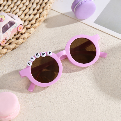 Sunglasses Personalised First 1 Name Gift for Children