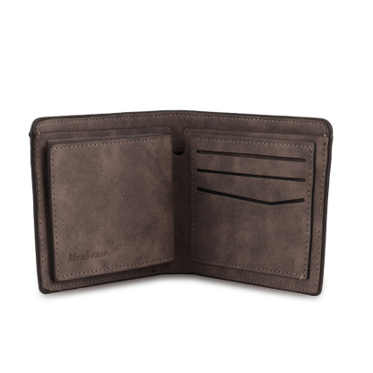Personalised Leather Wallet Engraved Photo Short Purse Custom Folding Wallet Gifts For Him | Jessmade