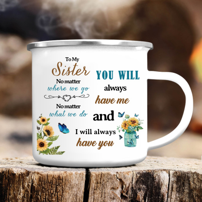 Personalised Photo Mug-Custom Set With Gift Box To My Sister Birthday Gift Ceramic Coffee Mug for Sister