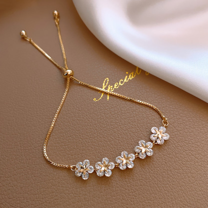 Flower Bracelet for Women
