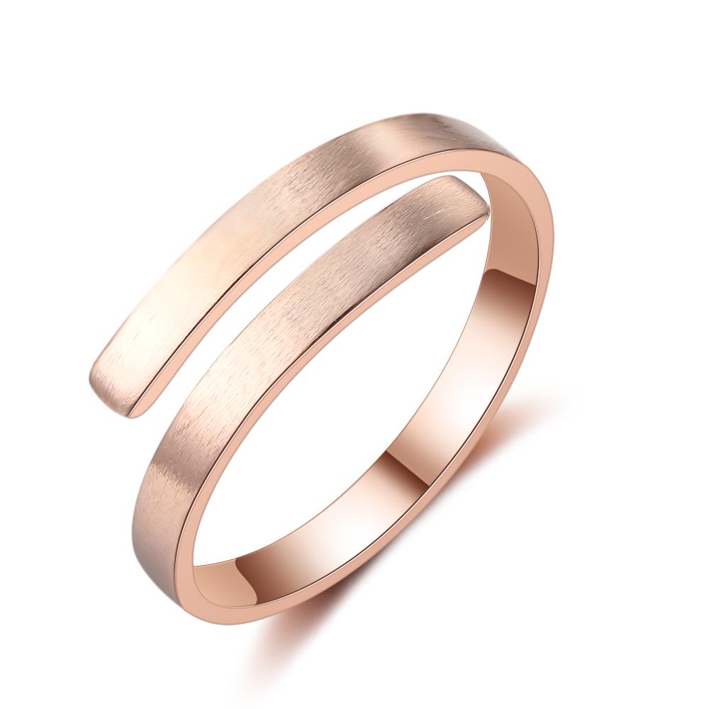 Personalised Name Rings Engraved 2 Names Adjustable Ring Gift for Her