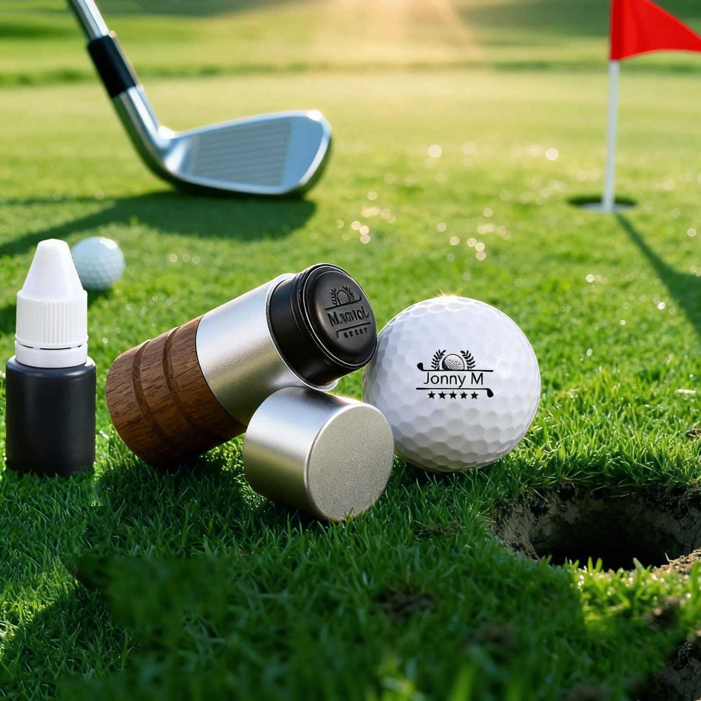 Personalised Pattern Golf Ball Stamp