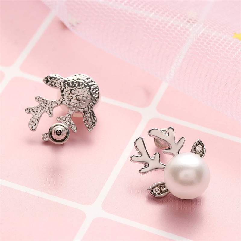 Exquisite Antlers Christmas Earrings for Woman for Girls