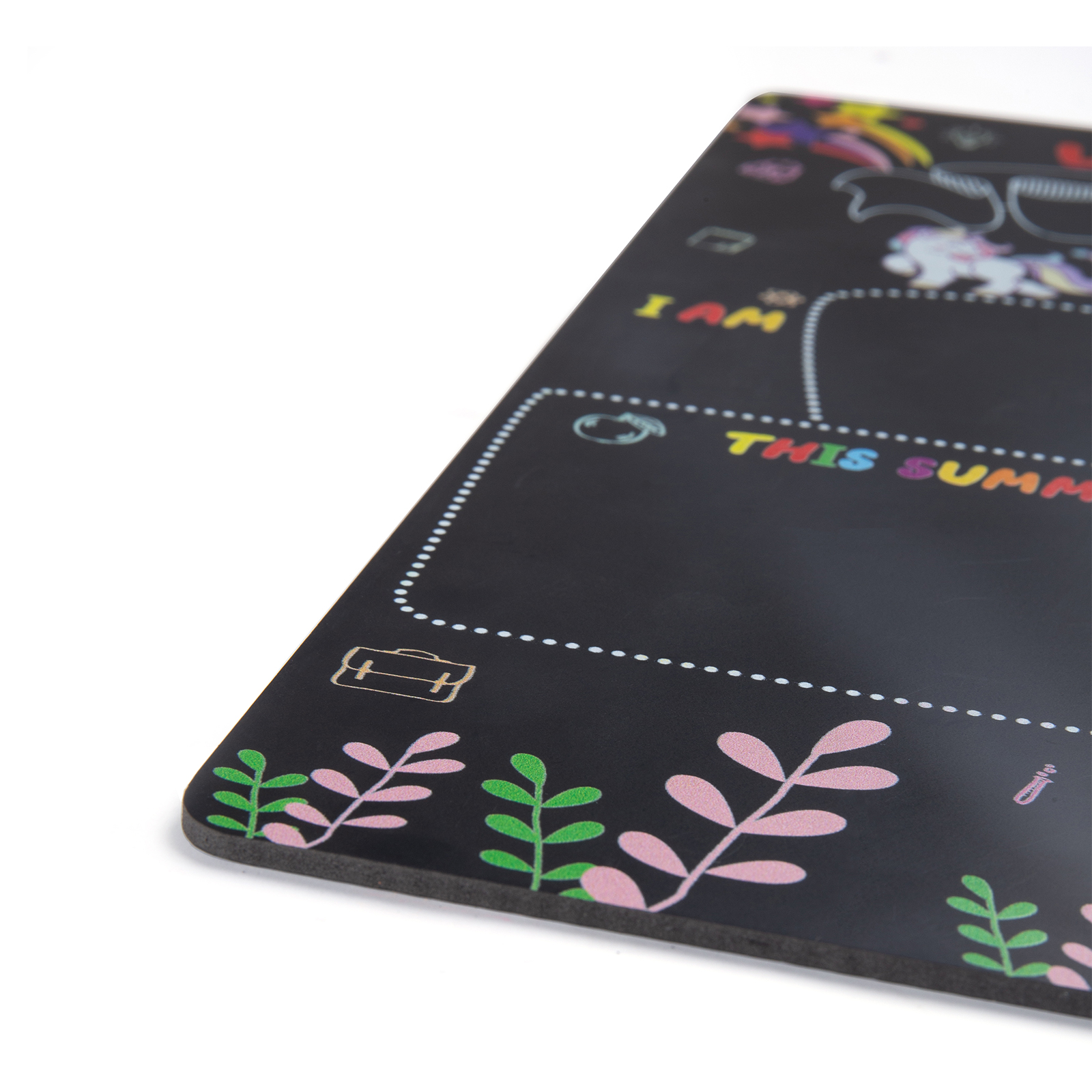 First Day of School Sign-Last Day of School Sign-Small Unicorn Chalkboard for Kids