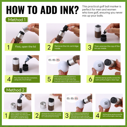 Personalised Pattern Golf Ball Stamp