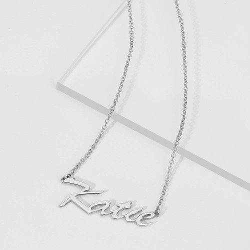 Personalised Necklace Romatic Valentine's Gifts Charm Tiny Necklace