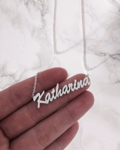 Personalised Necklace Romatic Valentine's Gifts Charm Tiny Necklace