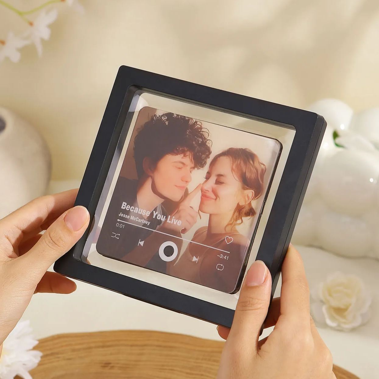 Personalised Music Album Fridge Magnet - Play Songs & Adjustable Volume | Jessemade