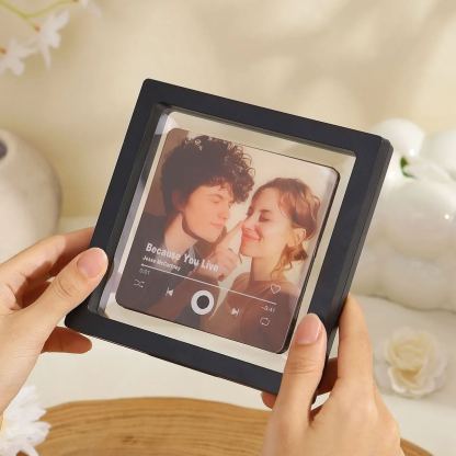 Personalised Music Album Fridge Magnet - Play Songs & Adjustable Volume | Jessemade