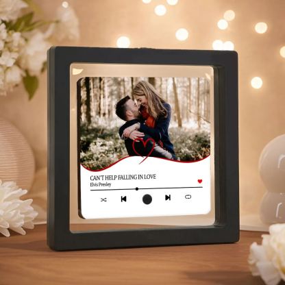 Personalised Music Fridge Magnet with 2 Names, 1 Photo & 1 Song – Valentine’s Day Gift for Him | Jessemade