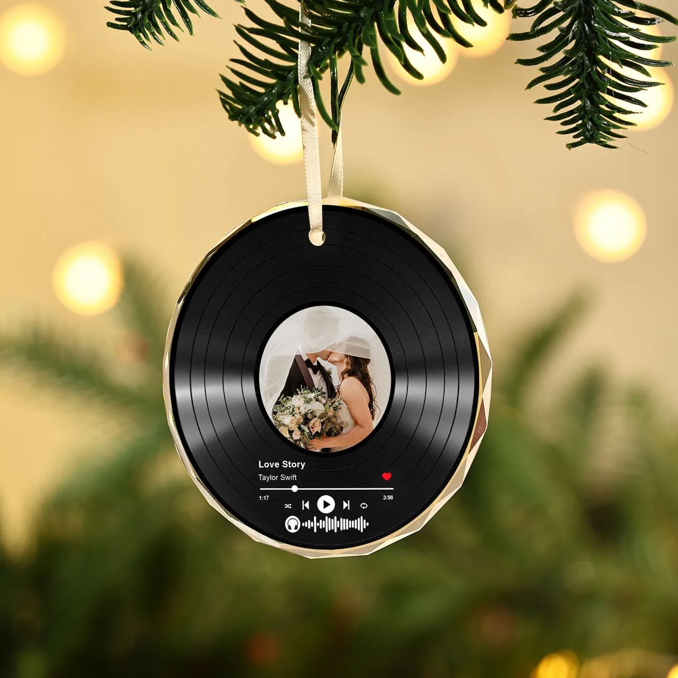 Personalised Memorial Cardinal Ornament Customized With Photo Acrylic Ornaments Cherished Keepsake | Jessemade