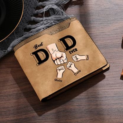 [Copy]Personalised First‑layer Leather Wallet for Men