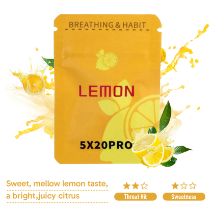 5*20 PRO Breathing Necklace Replacement Cotton Wicks – 18 Flavors, 3 Sticks per Pack