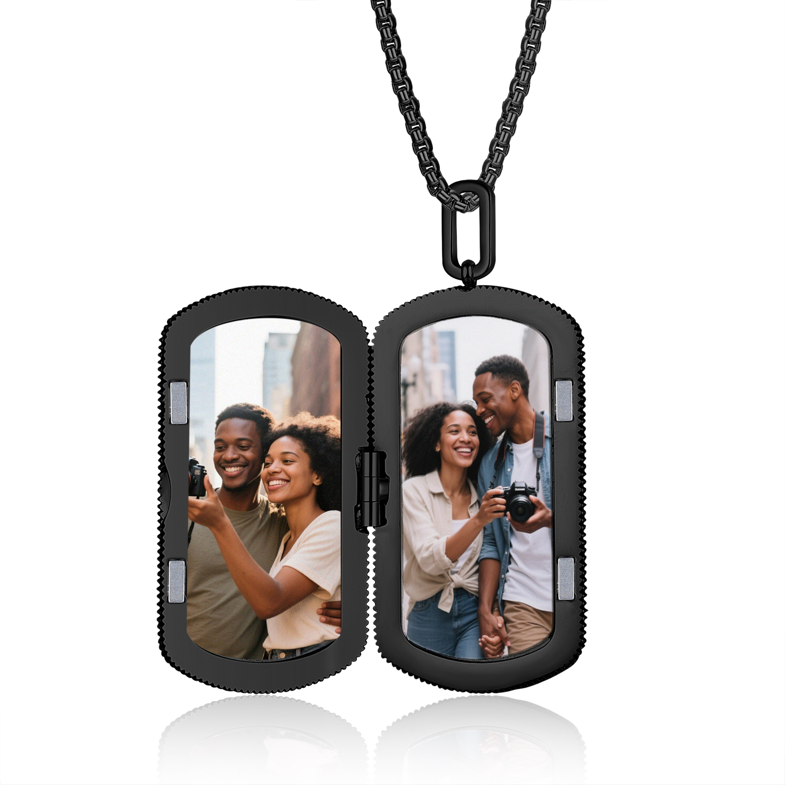 Personalised Engravable Photo Locket Necklace