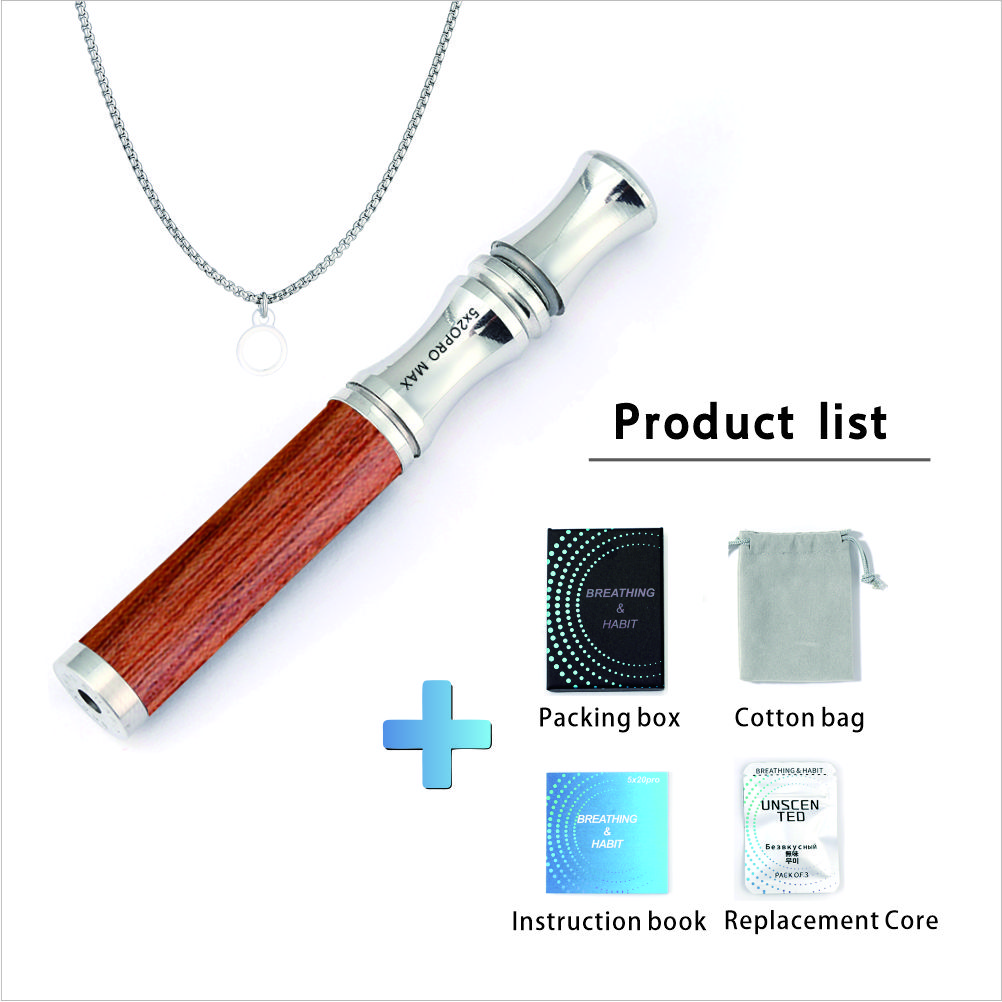 Brazilian Bloodwood Breathing Free Resistance Necklace