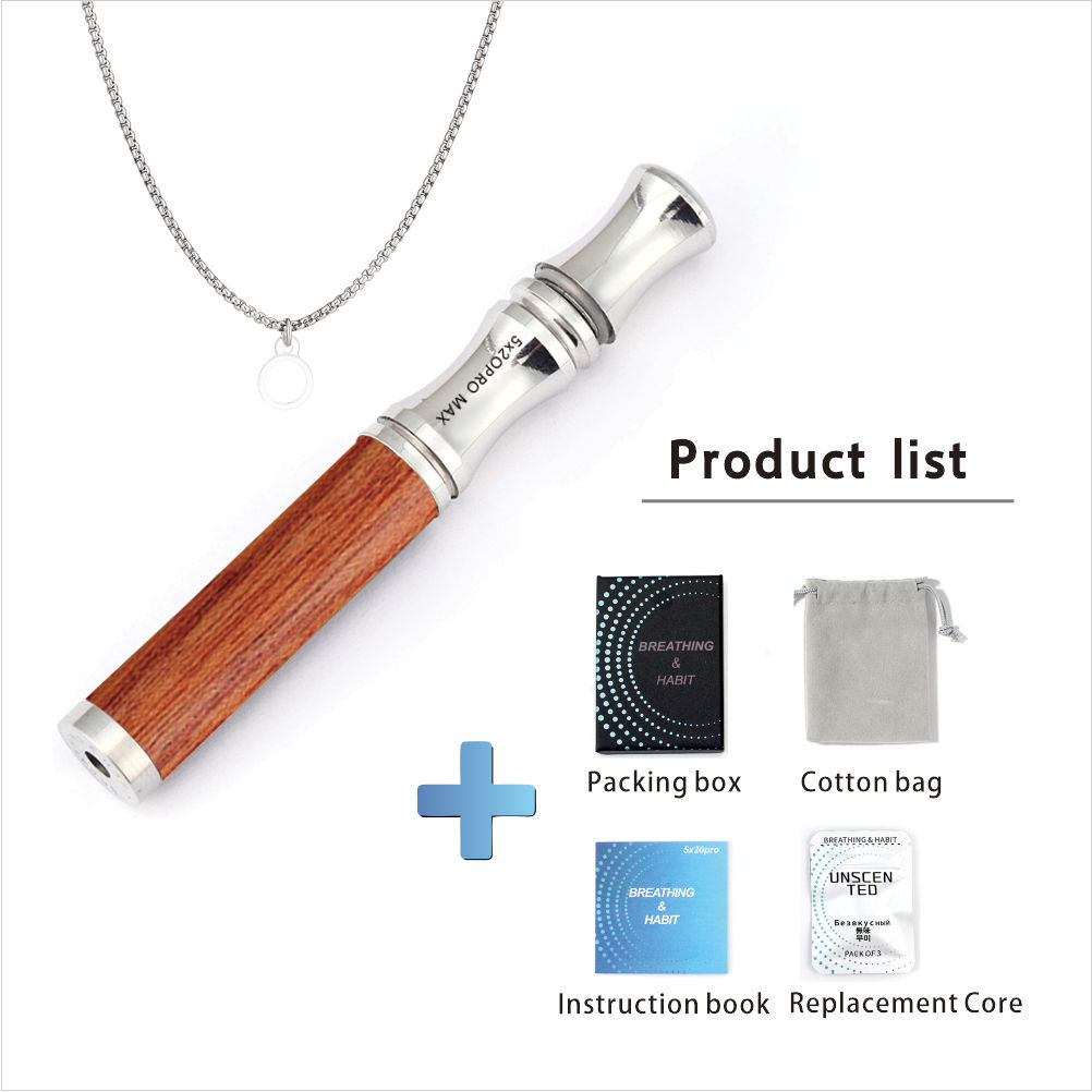 Brazilian Bloodwood Breathing Free Resistance Necklace