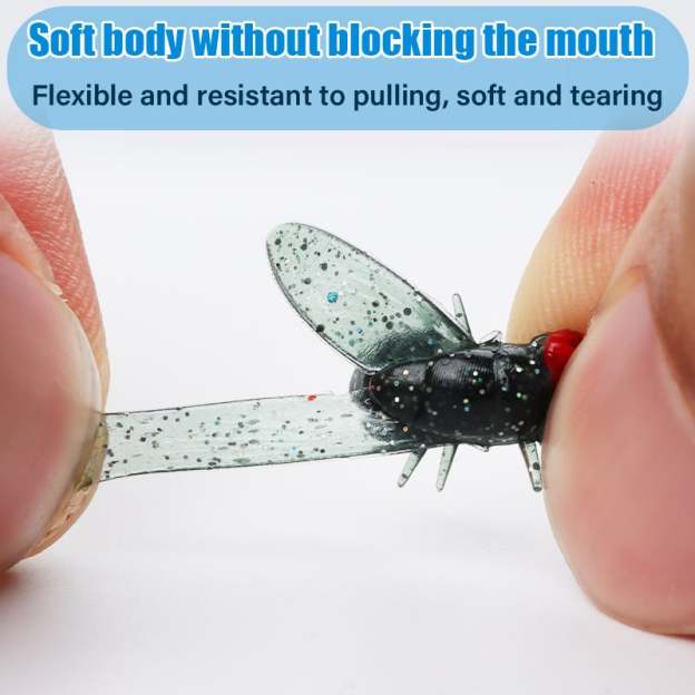 🔥Simulated Flies Fishing Attractor Bait Hook-POIULTD